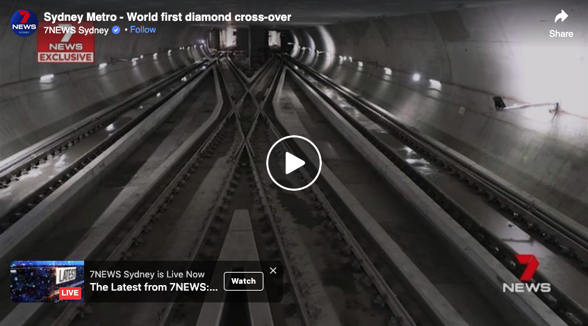 SNEAK PEAK: Sydney Metro North West Tunnels